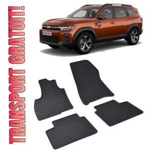 Covorase DACIA Bigster HEV 2025-prezent, protectie auto, din cauciuc 100%, pentru DACIA Bigster HEV