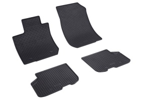 Covorase Dacia Sandero II, Hatchback, din 12.2012 - 12.2020 si set 4 stickere protectie praguri Dacia accesorii pentru autoturismul tau - masina v3978