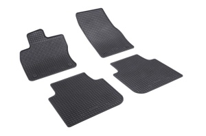 Covorase Volkswagen Tiguan II Allspace, SUV, din 11.2017 - prezent si set 4 stickere protectie praguri Volkswagen accesorii pentru autoturismul tau - masina v3694
