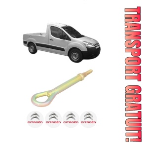 Cui carlig remorcare, tractare auto CITROEN BERLINGO Platform/Chassis (B9) din 2008, Otel, Cri-Flo, 4 Stickere cu CITROEN