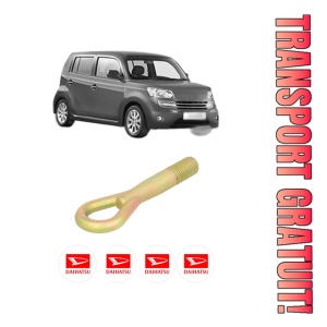 Cui carlig remorcare, tractare auto DAIHATSU MATERIA (M4_) din 2006, Otel, Cri-Flo, 4 Stickere cu DAIHATSU