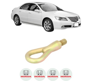 Cui carlig remorcare, tractare auto HONDA LEGEND IV (KB_) din 2006-2012, Otel, Cri-Flo, 4 Stickere cu HONDA - Img 2