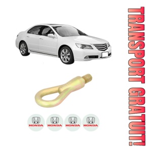 Cui carlig remorcare, tractare auto HONDA LEGEND IV (KB_) din 2006-2012, Otel, Cri-Flo, 4 Stickere cu HONDA