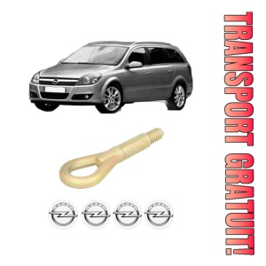 Cui carlig remorcare, tractare auto OPEL ASTRA H Estate (A04) din 2004-2014, Otel, Cri-Flo, 4 Stickere cu OPEL