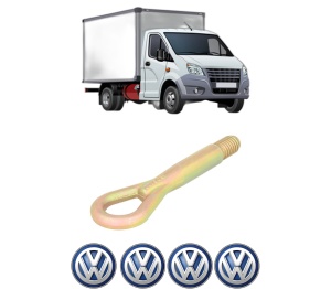Cui carlig remorcare, tractare auto Volkswagen CRAFTER 30-50 Van (2E_) din 2006-2016, Otel, Cri-Flo, 4 Stickere cu Volkswagen - Img 2