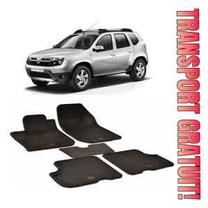 Dacia Duster (2010-2017) Set 5 covorase auto cauciuc Urban Line