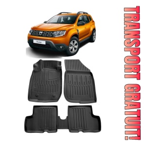 Dacia Duster 2Wd (2010-2015) Set covorase auto cauciuc G.Modern Line 3D