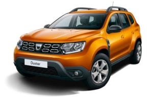 Dacia Duster 4X2 Prestige 2017-2022 Set Covorase Auto Cauciuc Premium Umbrella - Img 2