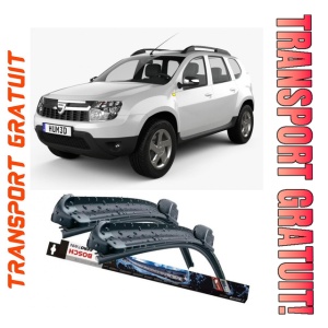 Dacia Duster Suv Van Set 2 stergatoare parbriz Bosch Aerotwin 600/475mm compatibile cu Dacia DUSTER SUV Van (2011-2018) (60 cm / 45 cm)