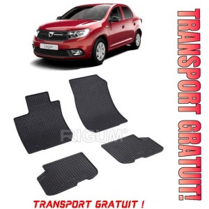 Dacia Logan I Mcv, Combi, fabricat din 01.2007 - 08.2013, 5 Locuri, set covorase auto dedicate, din cauciuc 100% Premium - Transport Gratuit