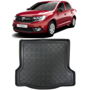 Dacia Logan Sedan 2012-2020 Tavita cauciuc pentru protectie portbagaj dedicata pentru Dacia Logan Transport Gratuit