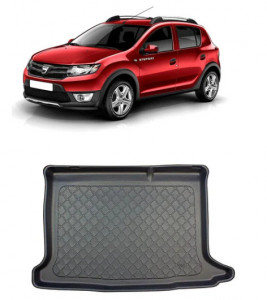 Dacia Sandero II Stepway Hatchback din 12.2012 - 12.2020 *2, Tavita Pentru Portbagaj Lux Premium Dedicata, accesorii pentru autoturismul tau - masina v188591