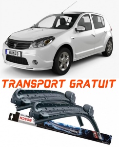 Dacia Sandero Set 2 stergatoare parbriz Bosch Aerotwin 600/475mm compatibile cu Dacia SANDERO (2008-2013) (50 cm / 50 cm) accesorii pentru autoturismul tau - masina v118229