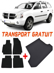 Dodge Durango Set Covorase + tavita portbagaj auto Dodge Durango 3 WK2 Facelift 2, caroserie suv, fabricatie 2021 - prezent, 7 locuri, randul 3 culcat accesorii pentru autoturismul tau - masina v308