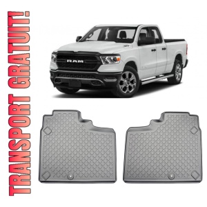 Dodge Ram V Din 2019 - Prezent, Pick-Up , Set Covorase Auto Tip Tavita Premium 3D, din cauciuc