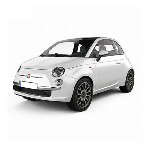 Fiat 500, Hatchback, Din 09.2007 - Prezent , Set Covorase Auto Tip Tavita Premium 3D, din cauciuc accesorii pentru autoturismul tau - masina v173747