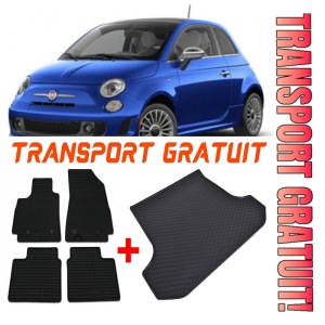 Fiat 500e Set Covorase + tavita portbagaj auto Fiat 500e I Electric, caroserie hatchback, fabricatie 2015 - 2020
