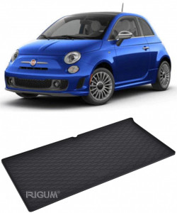Fiat 500e Tavita pentru portbagaj din cauciuc, compatibila Fiat 500e I Electric, caroserie hatchback, fabricatie 2015 - 2020 accesorii pentru autoturismul tau - masina v112435