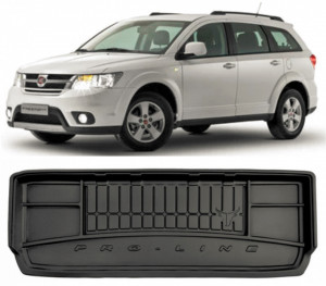 Fiat Freemont Suv din 08.2011 - 2016, Tavita Pentru Portbagaj Lux Premium Dedicata, 7 Locuri Rand 3 Ridicat *1 accesorii pentru autoturismul tau - masina v187490