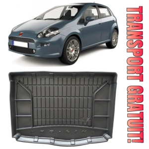 Fiat Grande Punto Hatchback din 10.2005 - 08.2018, Tavita Pentru Portbagaj Lux Premium Dedicata, 5 Usi *2 - Img 1