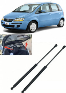 Fiat Idea Set 2 amortizoare pentru portbagaj / haion Krosno compatibil cu Fiat Idea Hatchback fabricat intre 2004 accesorii pentru autoturismul tau - masina v87590