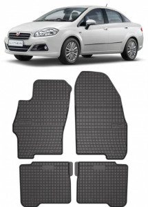 Fiat Linea Din 06.2007 - 11.2018, Sedan , Set Covorase Auto Premium accesorii pentru autoturismul tau - masina v150890