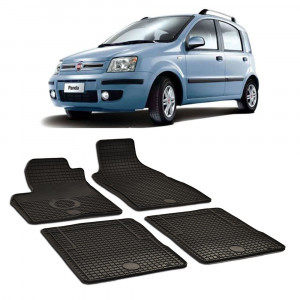 Fiat Panda II (2003-2012) Set 4 covorase auto cauciuc Urban Line
