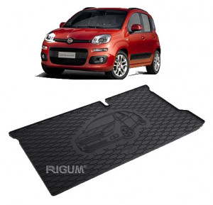 Fiat Panda III Hatchback din 03.2012 - Prezent *4, Tavita Pentru Portbagaj Lux Premium Dedicata, accesorii pentru autoturismul tau - masina v187454