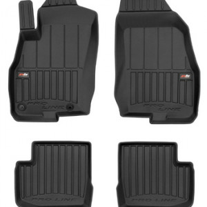 Fiat Punto Evo Din 2005 - 2018, Hatchback , Set Covorase Auto Tip Tavita Premium 3D, din cauciuc accesorii pentru autoturismul tau - masina v163007