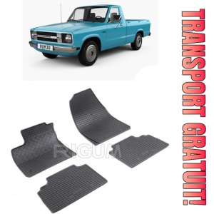 Ford Courier fabricat din 2014 - Prezent (5 Locuri), set covorase auto dedicate, din cauciuc 100% Premium