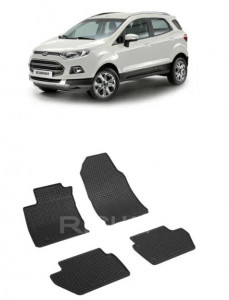 Ford Ecosport, Suv, fabricat din 02.2018 - Prezent, set covorase auto dedicate, din cauciuc 100% Premium accesorii pentru autoturismul tau - masina v155794