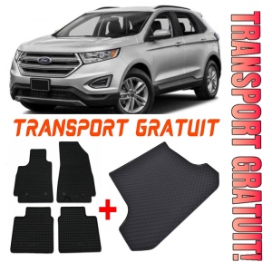 Ford Edge Set Covorase + tavita portbagaj auto Ford Edge II fabricatie 05.2016 - prezent, caroserie suv