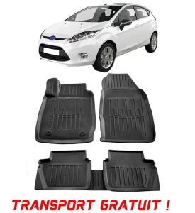 Ford Fiesta (2008-2017) Set covorase auto cauciuc G.Modern Line 3D transport gratuit accesorii pentru autoturismul tau - masina v50469