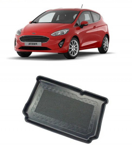 Ford Fiesta VII Hatchback din 07.2017 - Prezent, Tavita Pentru Portbagaj Lux Premium Dedicata, Portbagaj Inferior *3 accesorii pentru autoturismul tau - masina v195612