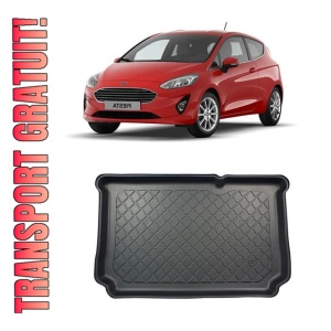 Ford Fiesta VII Hatchback din 07.2017 - Prezent, Tavita Pentru Portbagaj Lux Premium Dedicata, Portbagaj Inferior *1 - Img 1