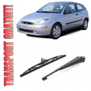 Ford Focus I Brat stergator pentru luneta spate cu lamela 280 mm, compatibil cu Ford Focus I Hatchback fabricat intre 1999-2004, calitate extra