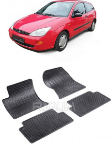 Ford Focus I, Hatchback, fabricat din 1998 - 2004, set covorase auto dedicate, din cauciuc 100% Premium accesorii pentru autoturismul tau - masina v155199