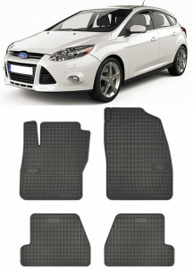 Ford Focus III Din 03.2011 - 08.2018, Hatchback , Set Covorase Auto Premium accesorii pentru autoturismul tau - masina v151088