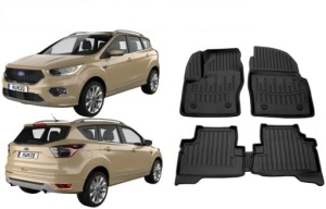 Ford Kuga II (2012-2019) Set covorase auto cauciuc G.Modern Line 3D - Img 2