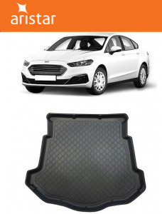 Ford Mondeo IV Hatchback din 09.2007 - 12.2014, Tavita Pentru Portbagaj Lux Premium Dedicata, Roata Rezerva Ingusta / Kit Reparatie *2 accesorii pentru autoturismul tau - masina v200467