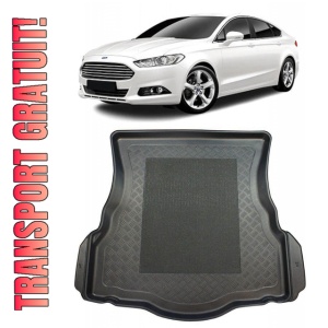 Ford Mondeo V Hatchback din 01.2015 - Prezent, Tavita Pentru Portbagaj Lux Premium Dedicata, Roata Rezerva Ingusta / Kit Reparatie *2