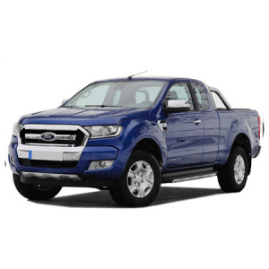 Ford Ranger Din 2018 - Prezent, Pick-Up , Set Covorase Auto Tip Tavita Premium 3D, din cauciuc accesorii pentru autoturismul tau - masina v168854