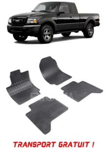 Ford Ranger, Pick-Up, fabricat din 2007 - 2011, set covorase auto dedicate, din cauciuc 100% Premium - Transport Gratuit accesorii pentru autoturismul tau - masina v39698