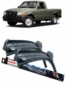 Ford Ranger Set 2 stergatoare parbriz pentru parbriz compatibile cu Ford Ranger fabricat incepand cu 2005, breloc Hella (45 cm / 45 cm) accesorii pentru autoturismul tau - masina v117143