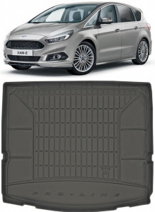 Ford S-Max II Van din 09.2015 - Prezent, Tavita Pentru Portbagaj Lux Premium Dedicata, 7 Locuri *1 accesorii pentru autoturismul tau - masina v184746