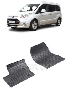 Ford Tourneo Connect II, Van, fabricat din 06.2014 - Prezent, 2 Locuri, set covorase auto dedicate, din cauciuc 100% Premium accesorii pentru autoturismul tau - masina v160670