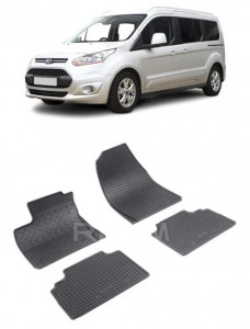 Ford Tourneo Courier, Van, fabricat din 06.2014 - Prezent, 5 Locuri, set covorase auto dedicate, din cauciuc 100% Premium accesorii pentru autoturismul tau - masina v156102