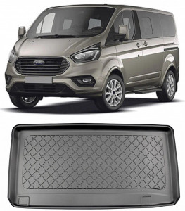 Ford Tourneo Custom Facelift Van din 02.2018 - Prezent, Tavita Pentru Portbagaj Lux Premium Dedicata, Ampatament L1 In Spatele Randului 3 *1 accesorii pentru autoturismul tau - masina v204597