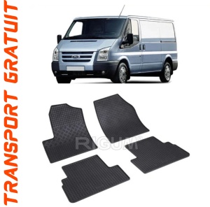 Ford Transit Connect I, Van, fabricat din 2002 - 2013, 5 Locuri, set covorase auto dedicate, din cauciuc 100% Premium accesorii pentru autoturismul tau - masina v156837