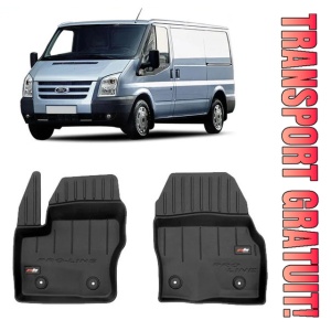 Ford Transit Connect II Din 01.2014 - Prezent, Van Set Covorase Auto Tip Tavita Premium 3D, din cauciuc